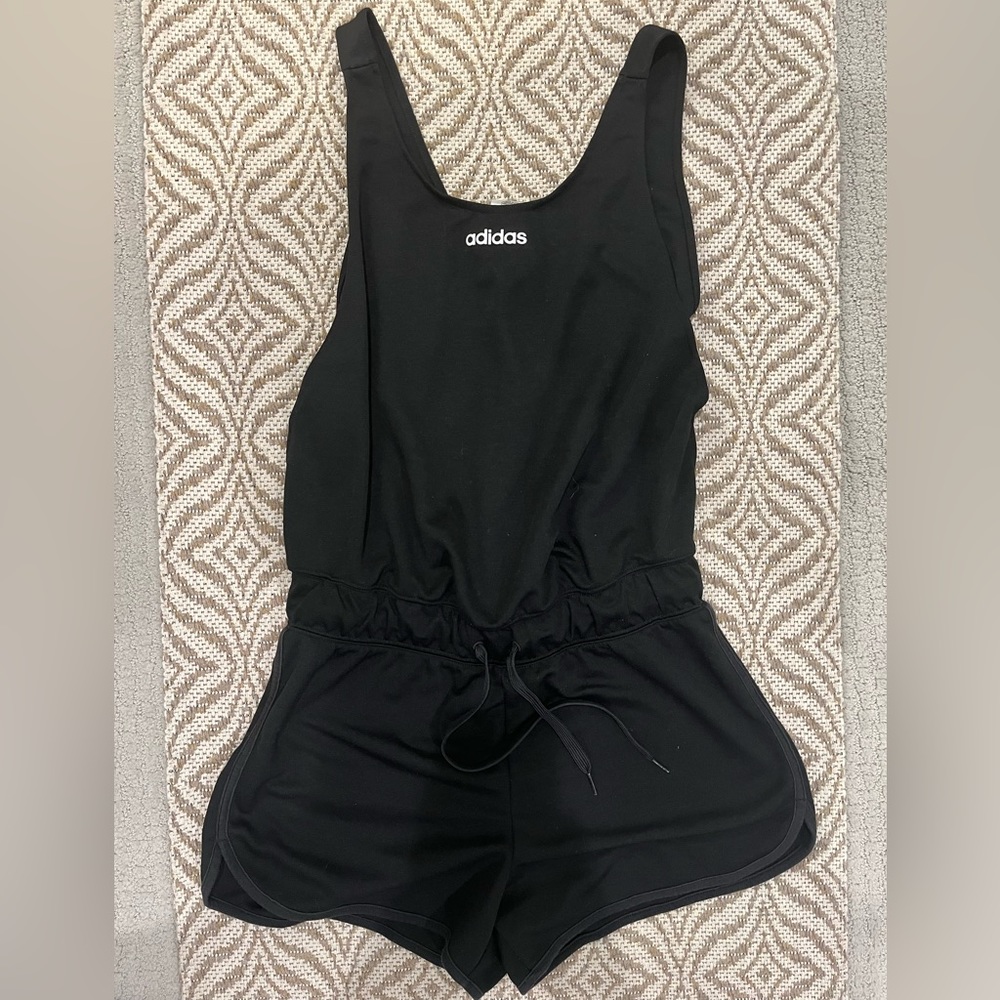 adidas Sleeveless Black Romper